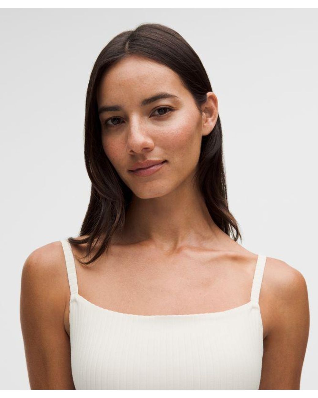 lululemon athletica Brown – Ribbed Cami-Strap Sports Bra Light Support, B/C Cup – –