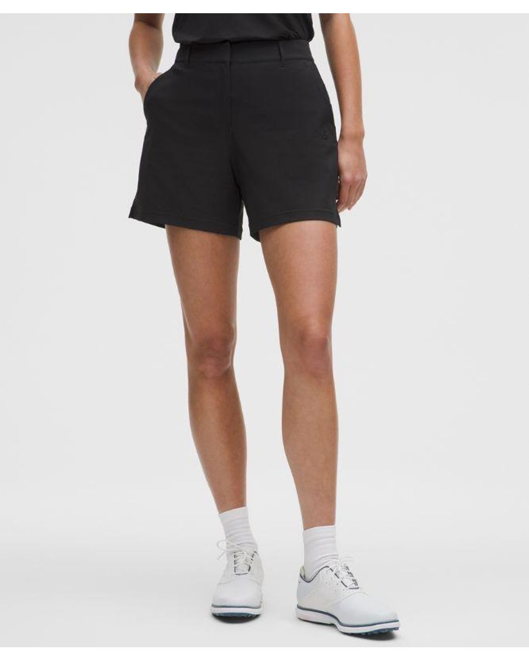 lululemon athletica White – Stretch Golf Shorts – 5" – – Size 28