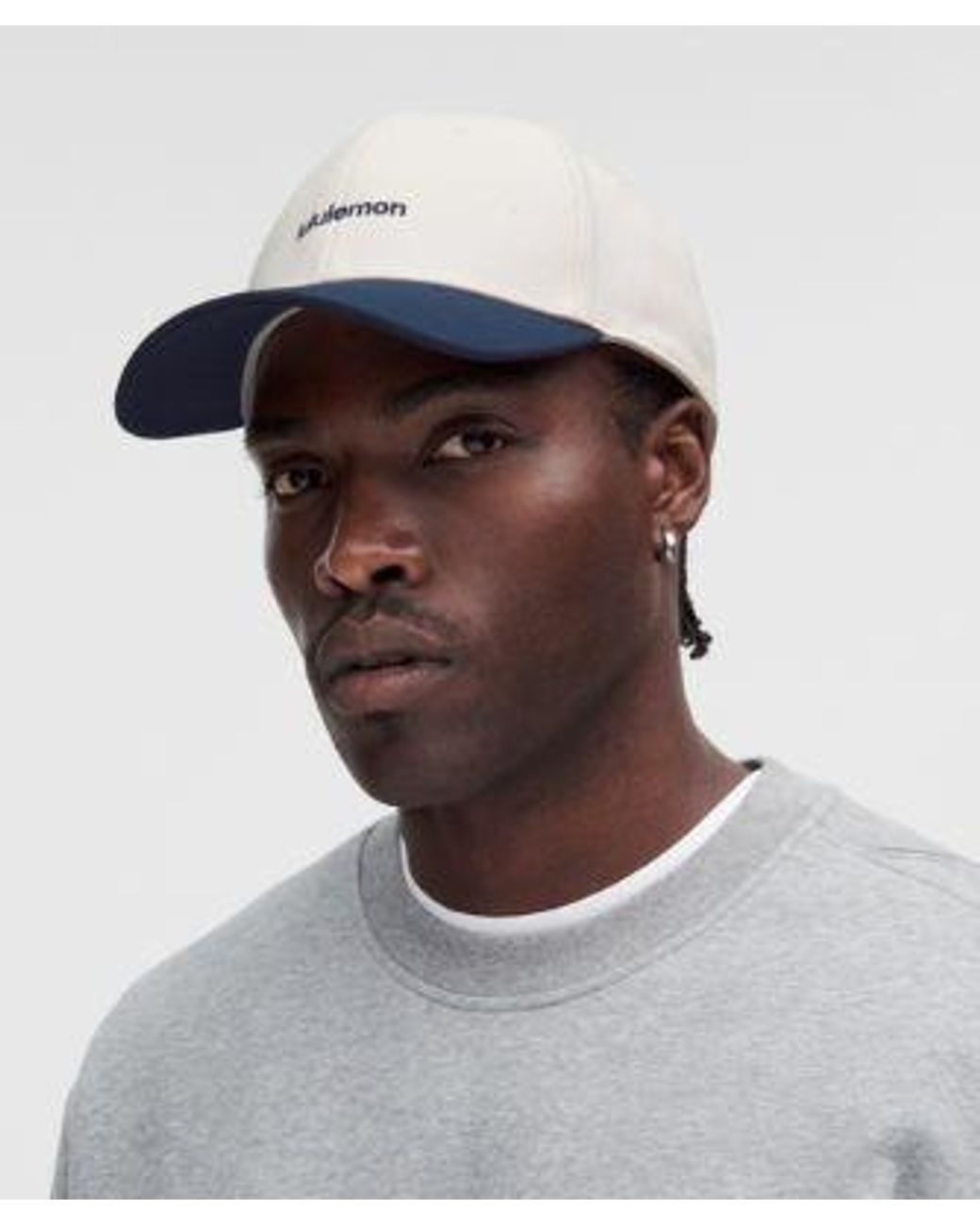 lululemon athletica Blue – Classic Ball Cap Structured Wordmark – – Size Large/Xl