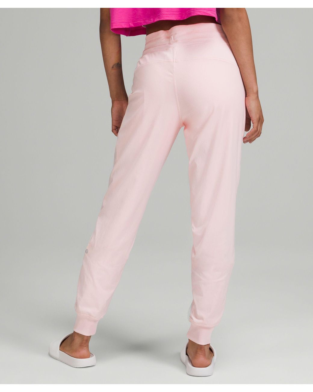 lululemon athletica Dance Studio Mid-rise Joggers Full Length - Color Pink  - Size 12