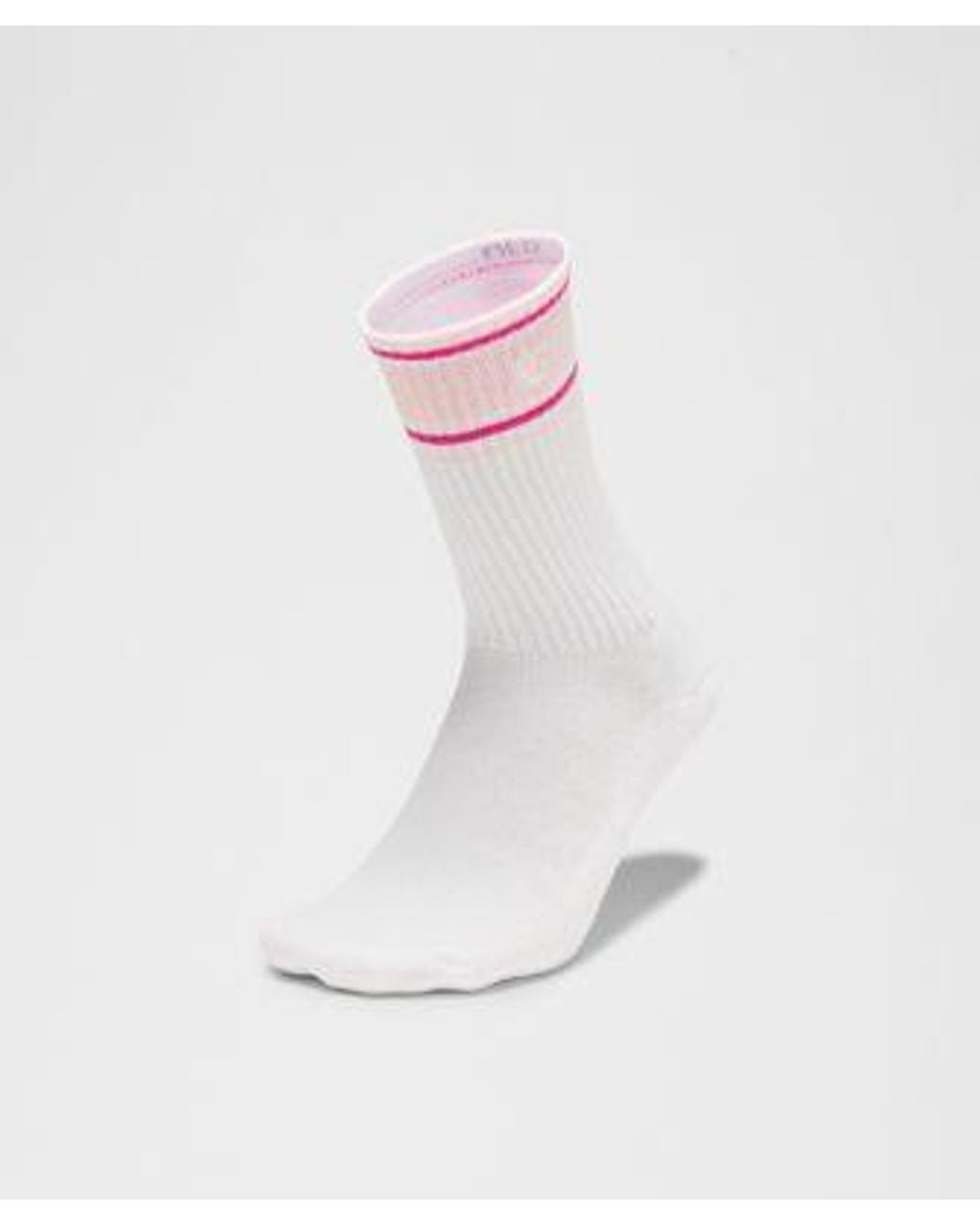 lululemon athletica White Daily Essential Crew Socks