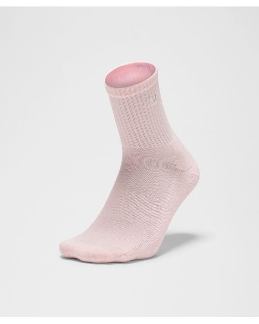 lululemon athletica Pink Daily Essential Quarter Socks
