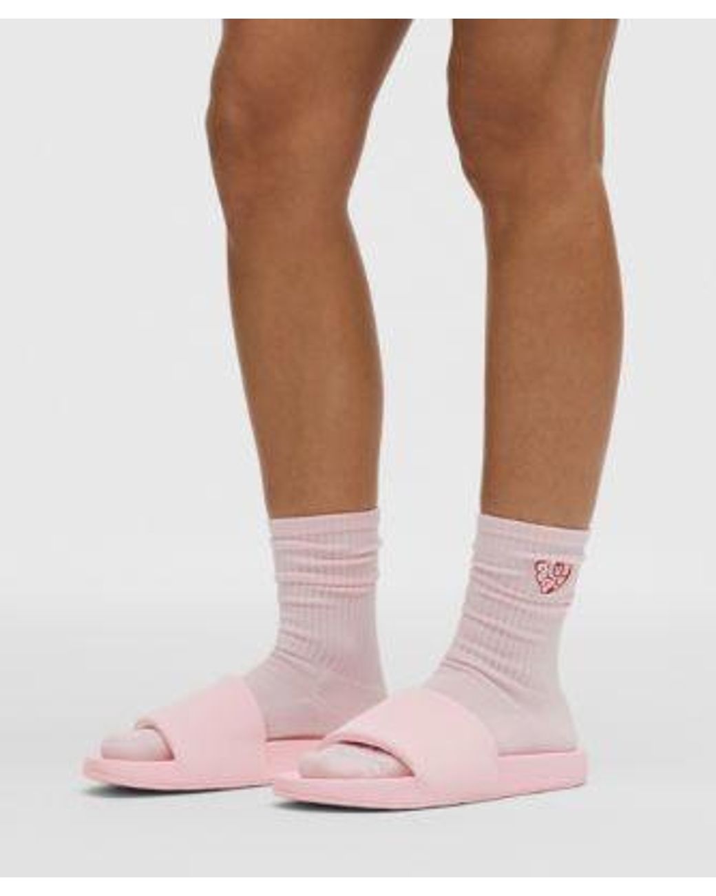 lululemon athletica Brown – Restfeel Slides – –