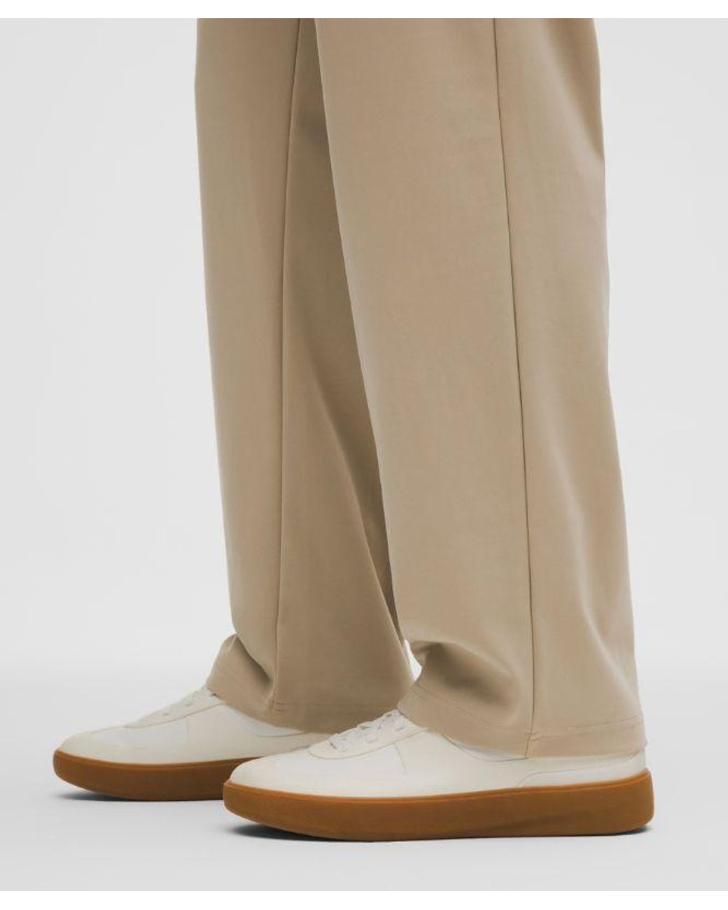 lululemon athletica Brown – Daydrift Classic-Fit Trousers Regular No Belt Loops – Color Khaki – for men