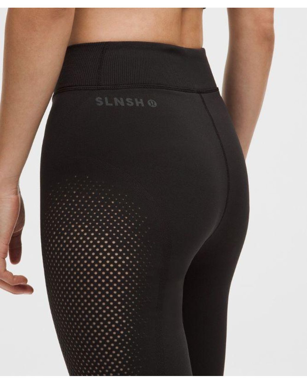 lululemon athletica Black – Revealknit High-Rise Tight Leggings Slnsh Collection – 28" – – Size 14