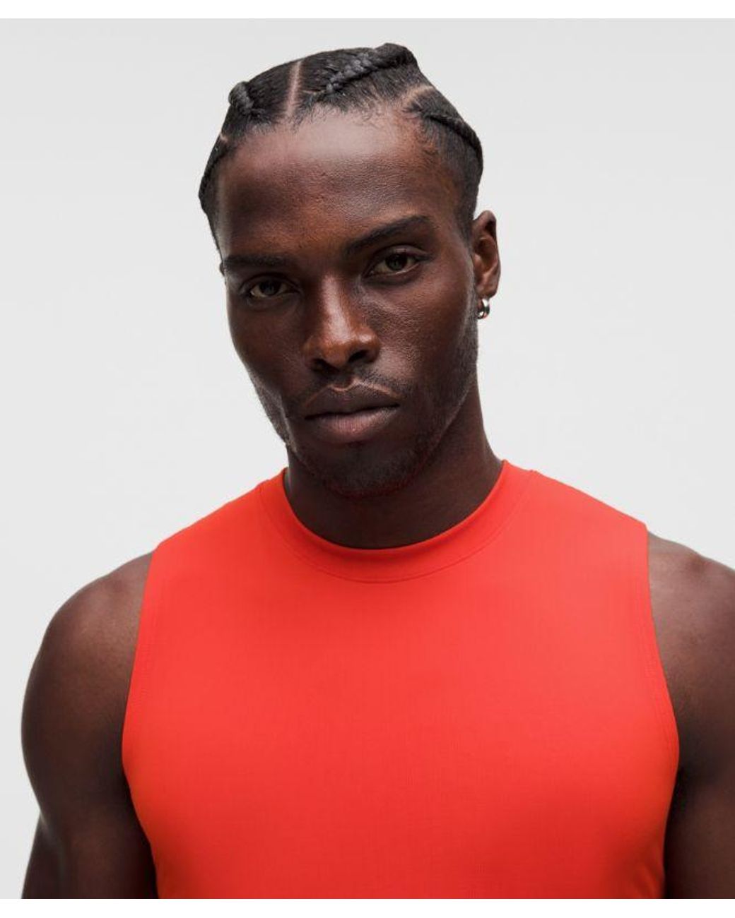 lululemon athletica Red – Repper Sleeveless Tank Top – – Size Large for men