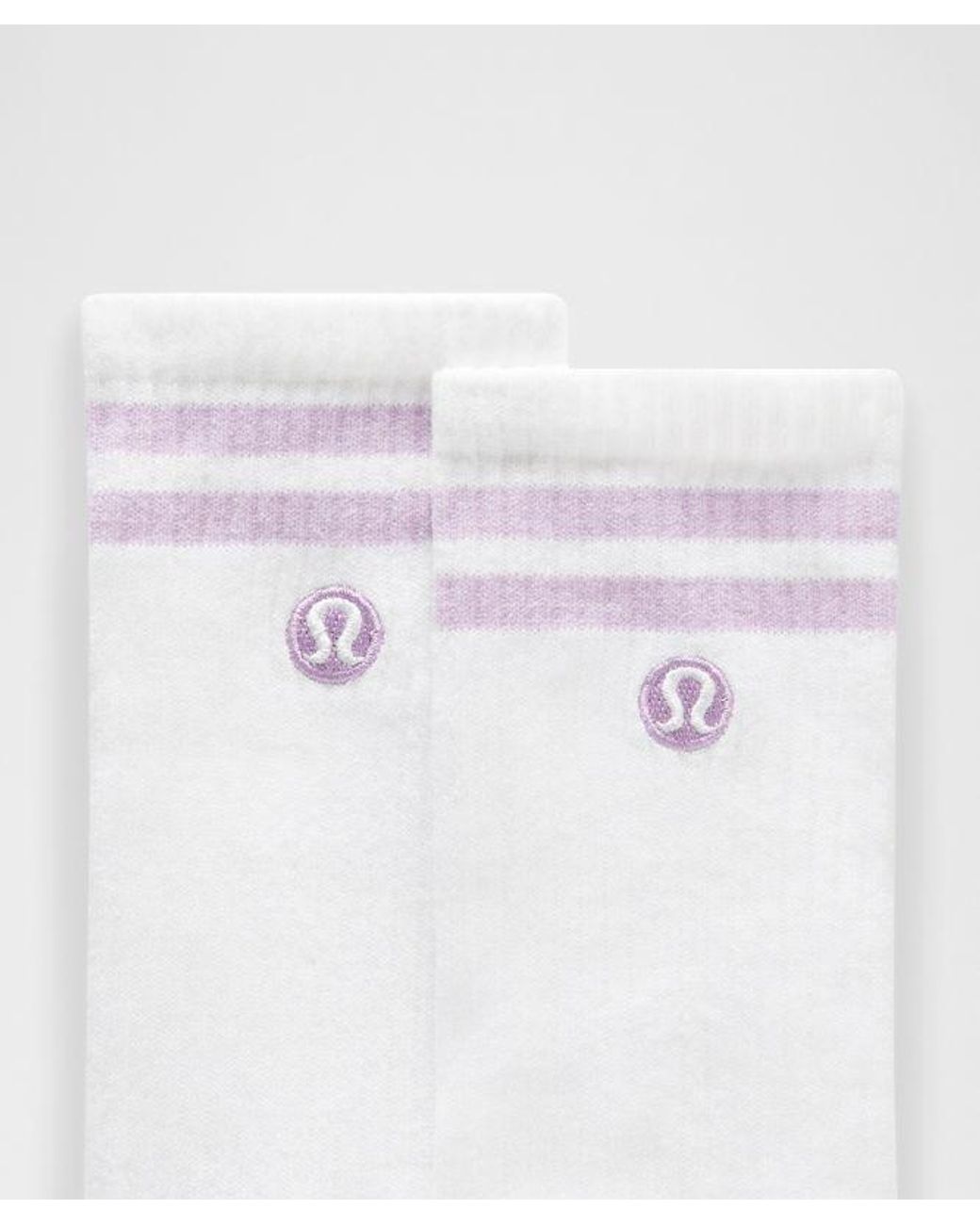 lululemon athletica White Daily Essential Crew Socks