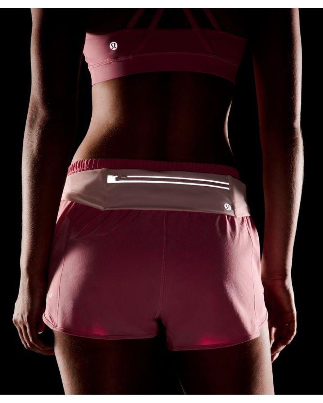 lululemon athletica Pink – Fast And Free Running Belt – – Size Large/Xl