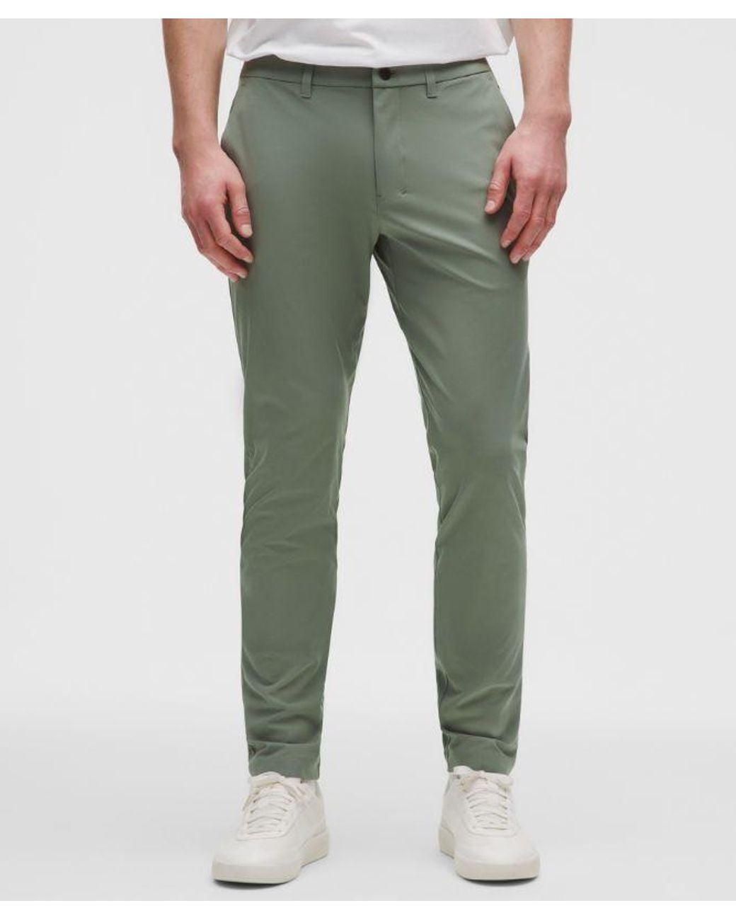 lululemon athletica Blue – Abc Slim-Fit Trousers 30L Warpstreme – /Pastel – Size 12 for men