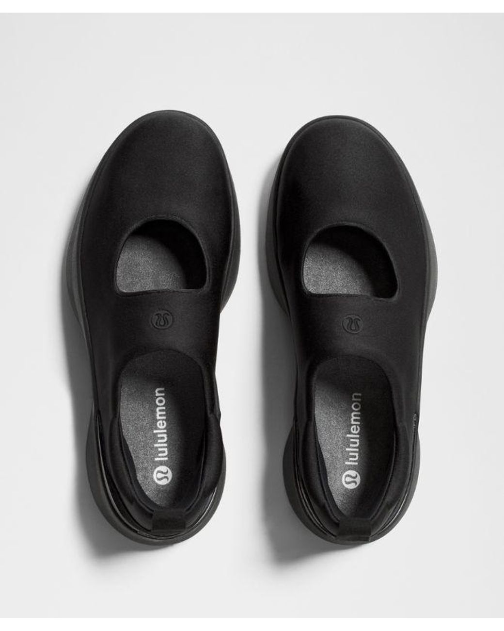 lululemon athletica Black Mary Train Sneaker