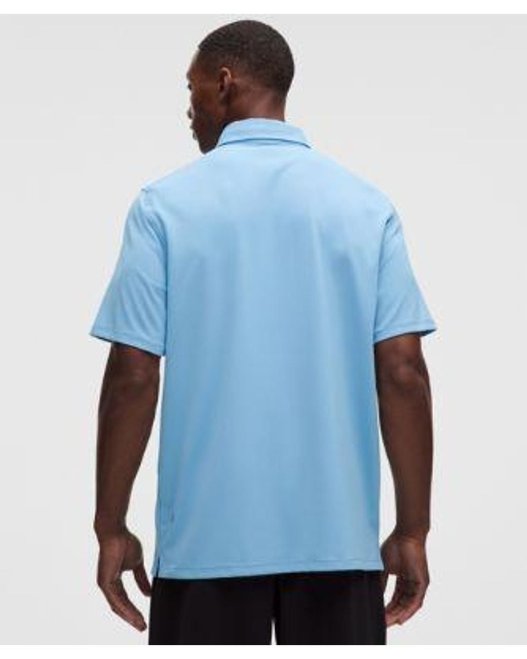 lululemon athletica Blue – Showzero Classic-Fit Polo Shirt – – Size Large for men