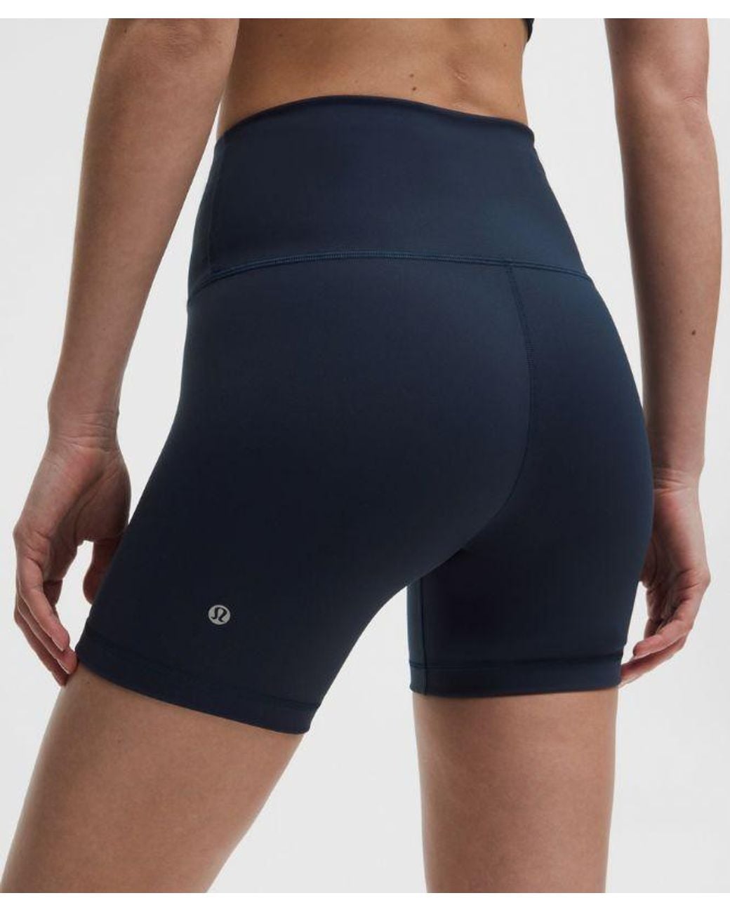 lululemon athletica Blue – Wunder Train No Line High-Rise Shorts – 6" – – Size 4