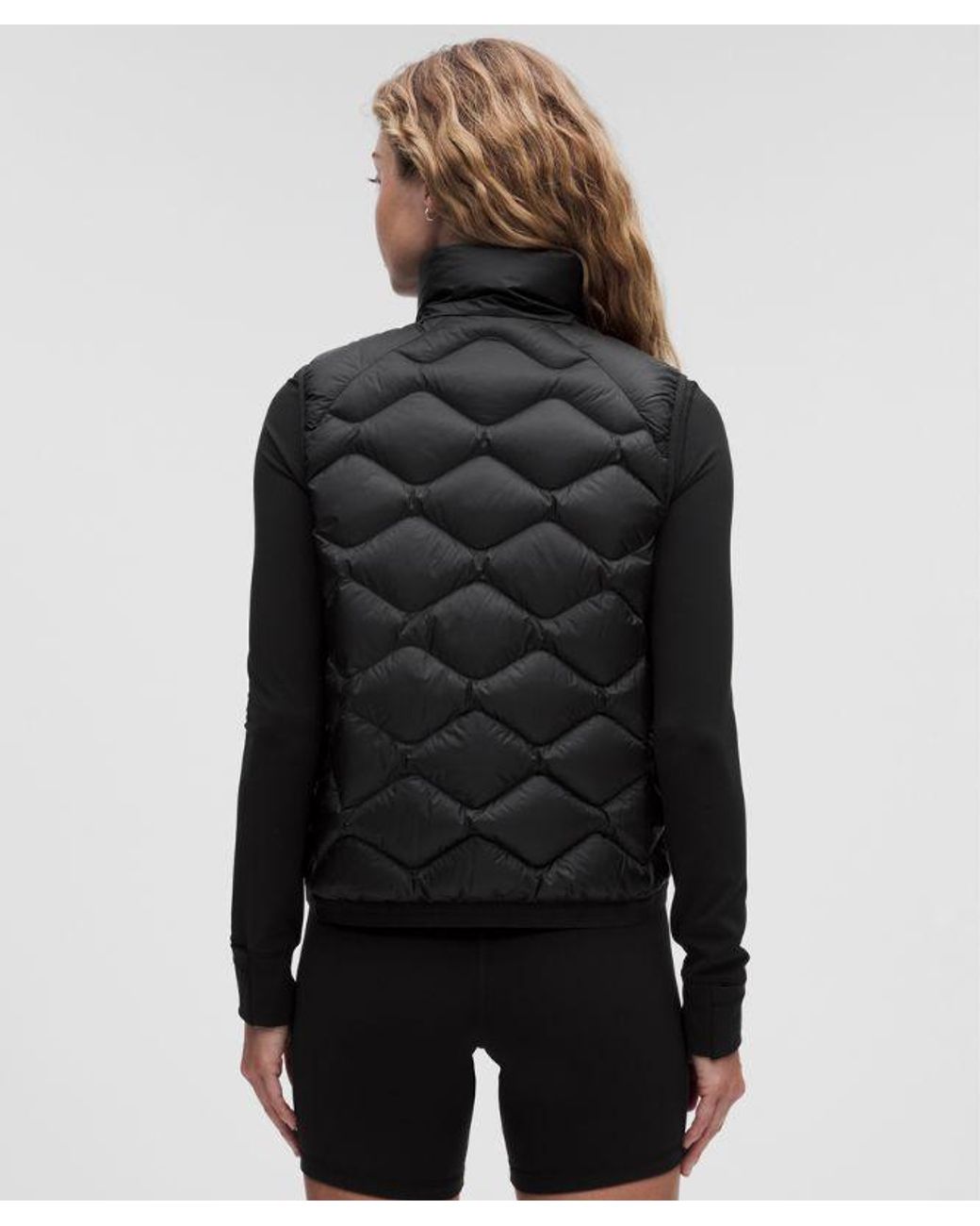 lululemon athletica Black Featherweight 900-Down-Fill Quilted Vest