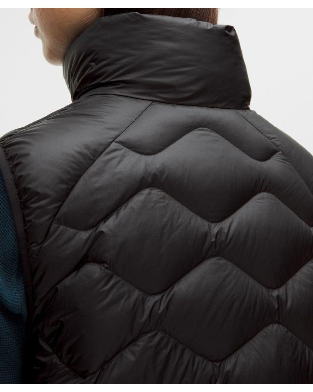 lululemon athletica Black Featherweight 900-Down-Fill Quilted Vest