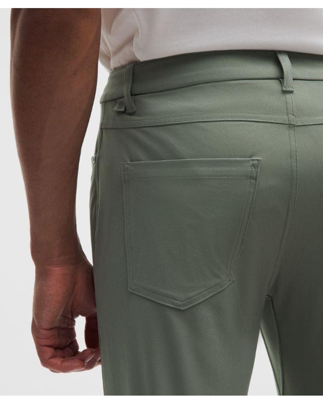 lululemon athletica Natural Abc Classic-Fit 5 Pocket Pant 30L for men