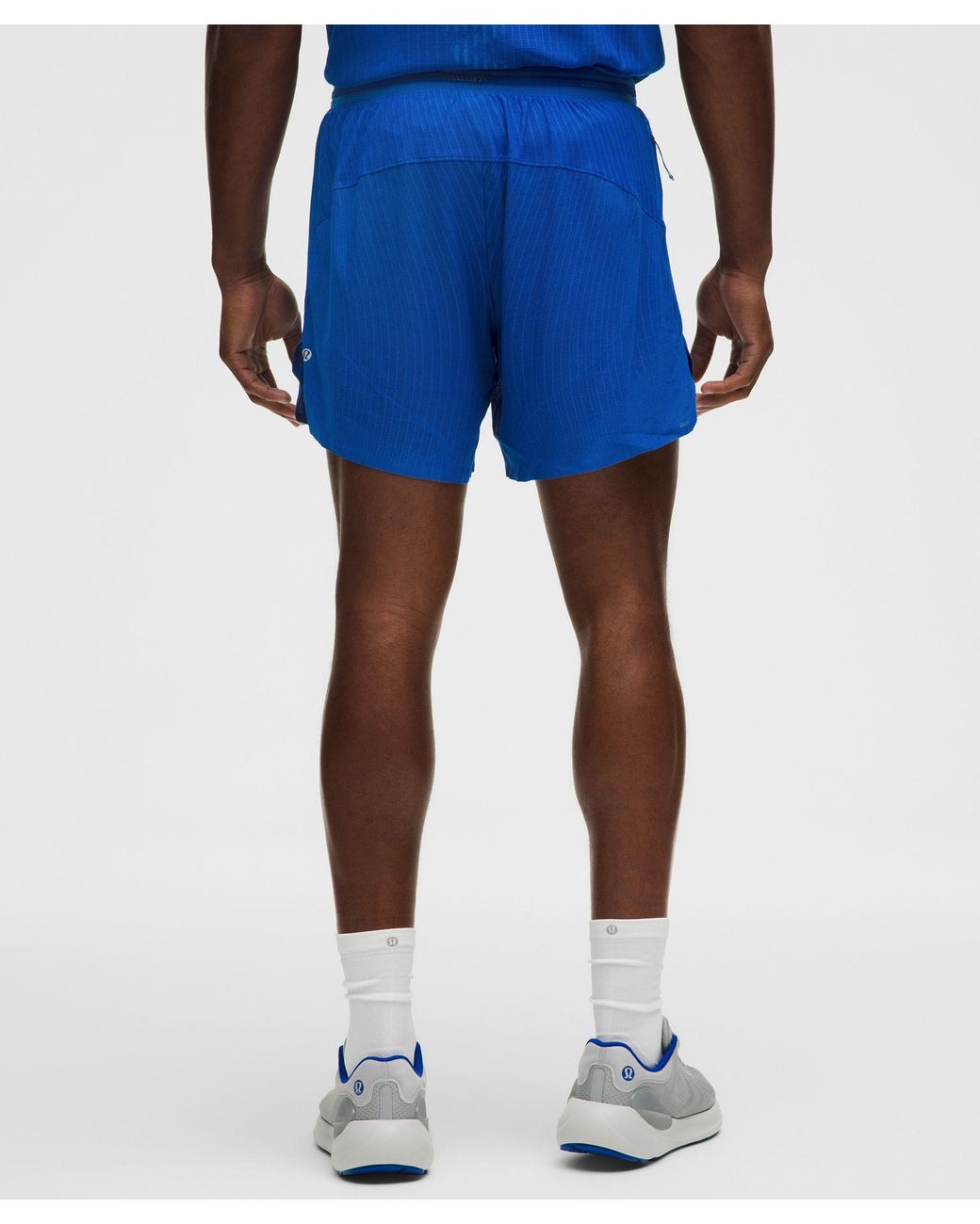 lululemon Fast And Free Airflow Running Short 6” in Blue for Men