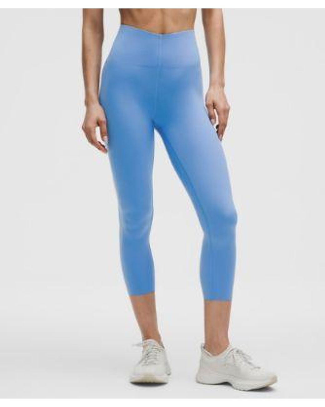lululemon athletica Blue Glow Up Super-High-Rise Crop 23"