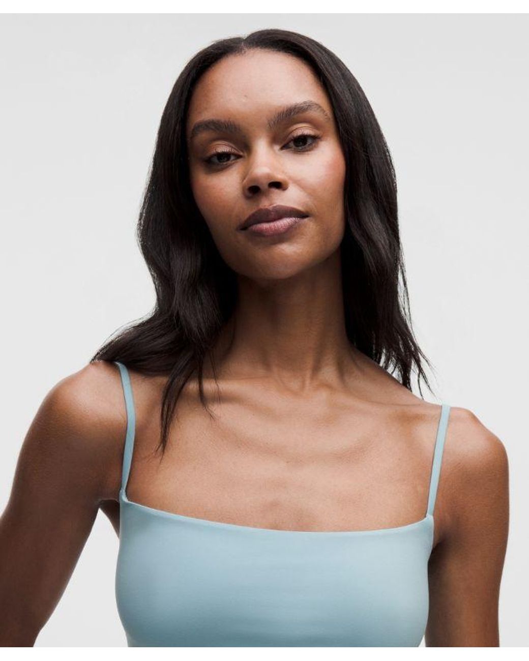 lululemon athletica Blue – Wundermost Ultra-Soft Nulu Spaghetti-Strap Adjustable Cami – –