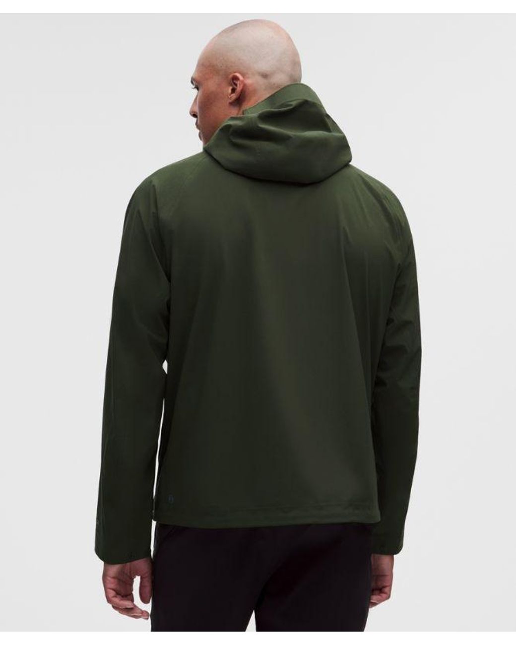 lululemon athletica Green Stretch Glyde Waterproof Jacket for men