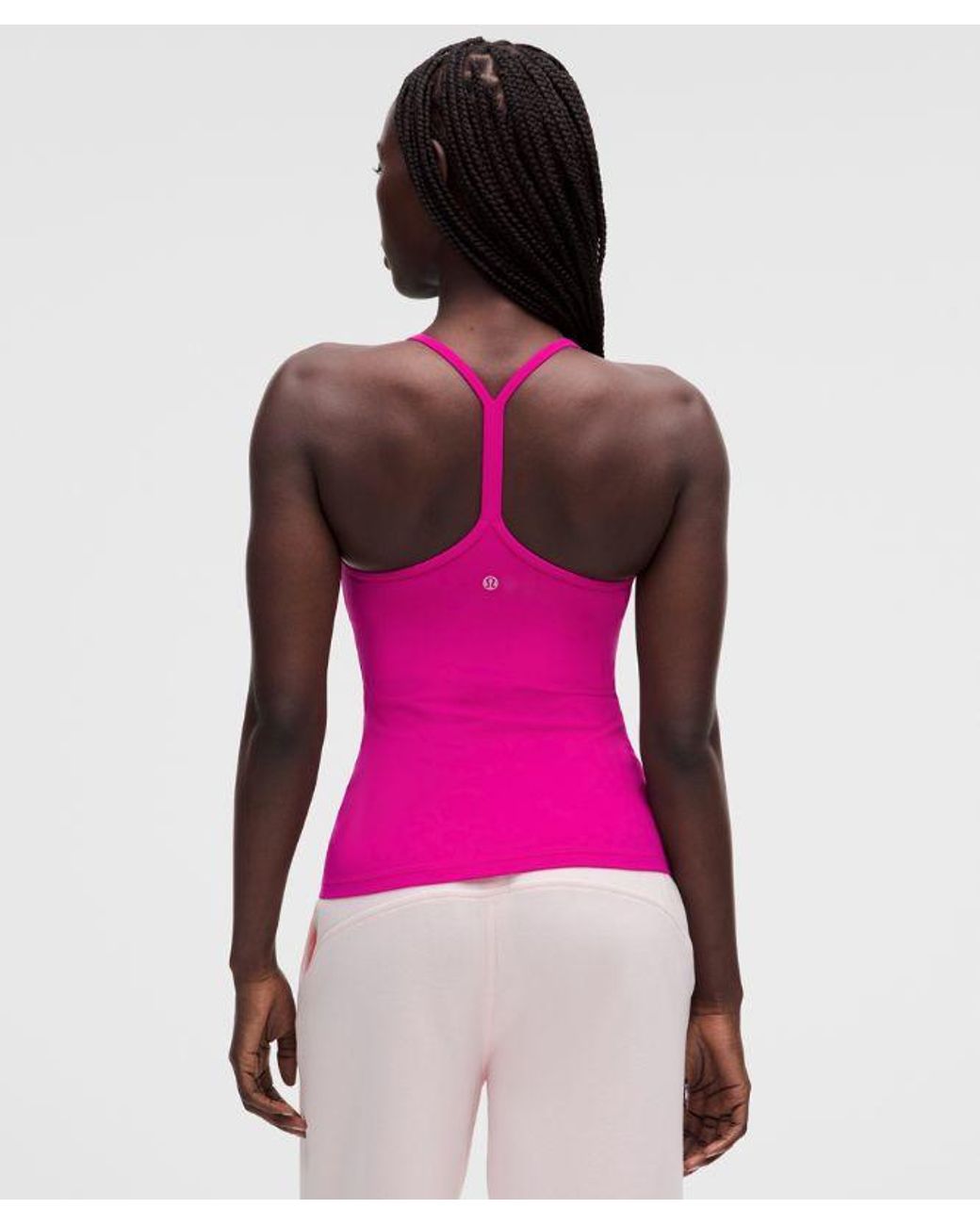 lululemon athletica Pink Flow Y Tank Top
