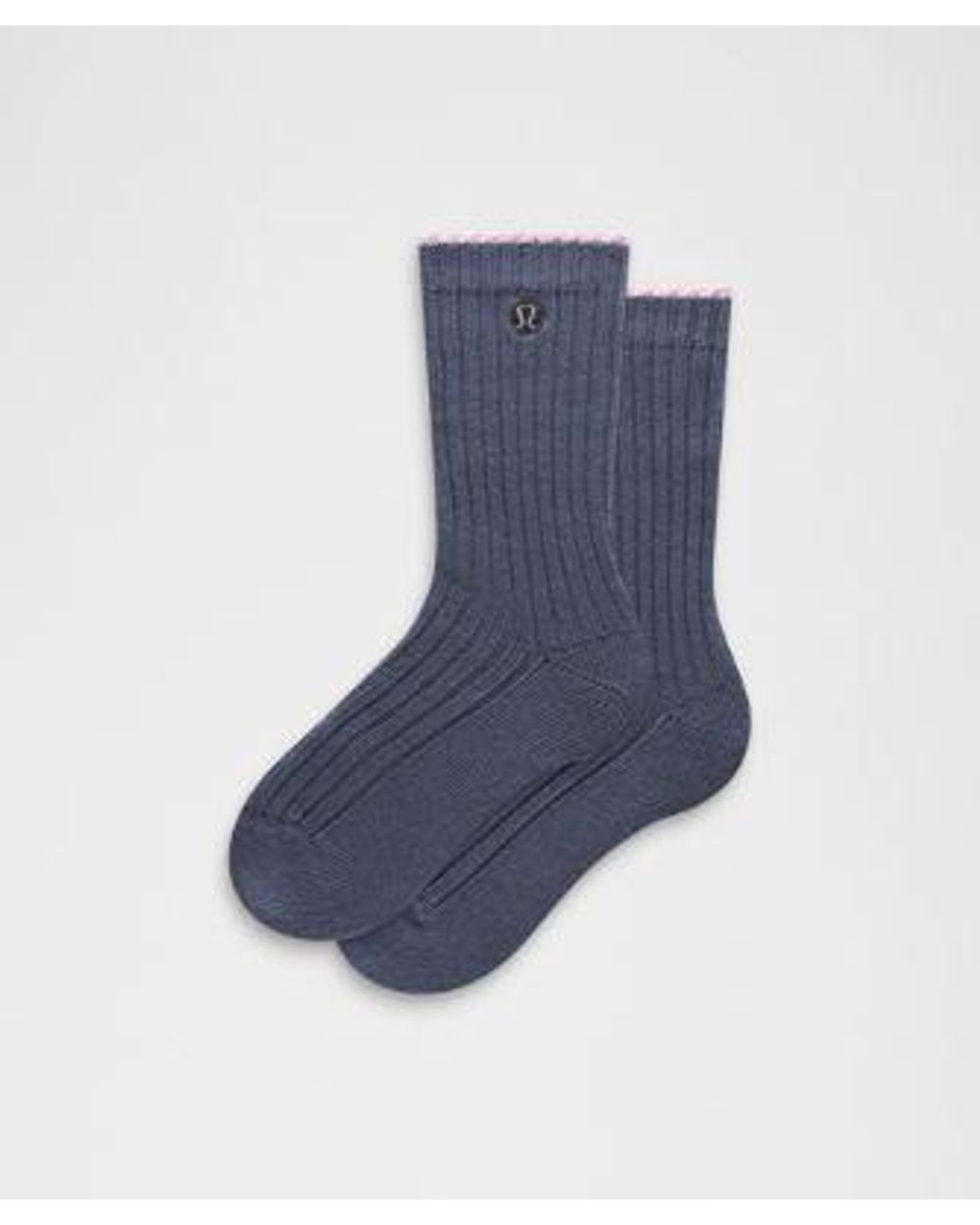 lululemon athletica Blue Ragg Socks