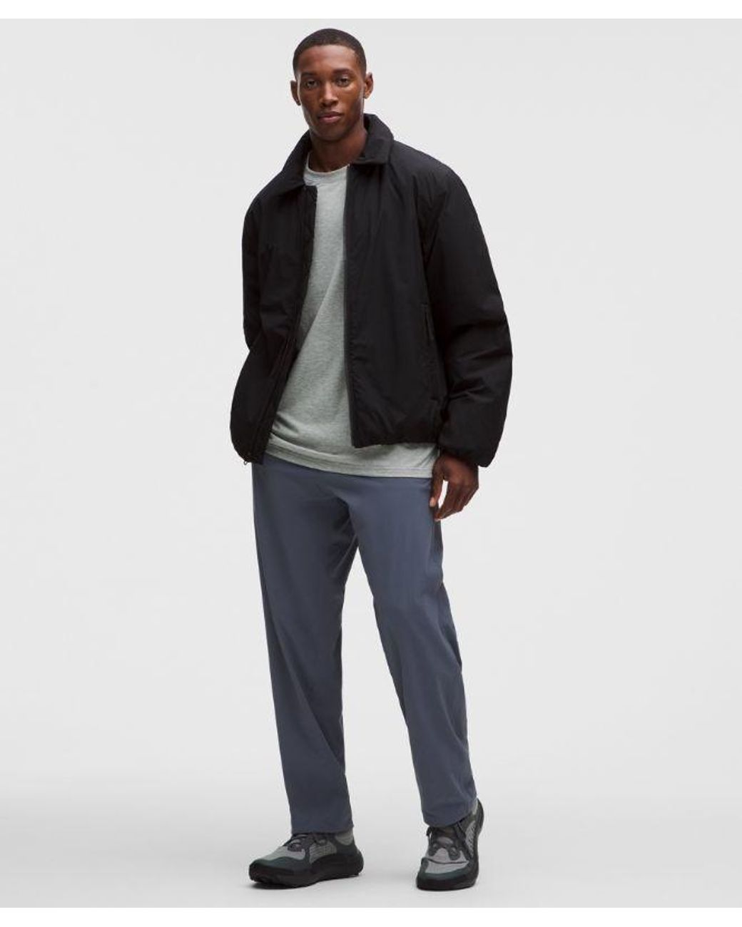 lululemon athletica Black – Zero Tucks Relaxed-Fit Trousers Regular – – Size Large for men
