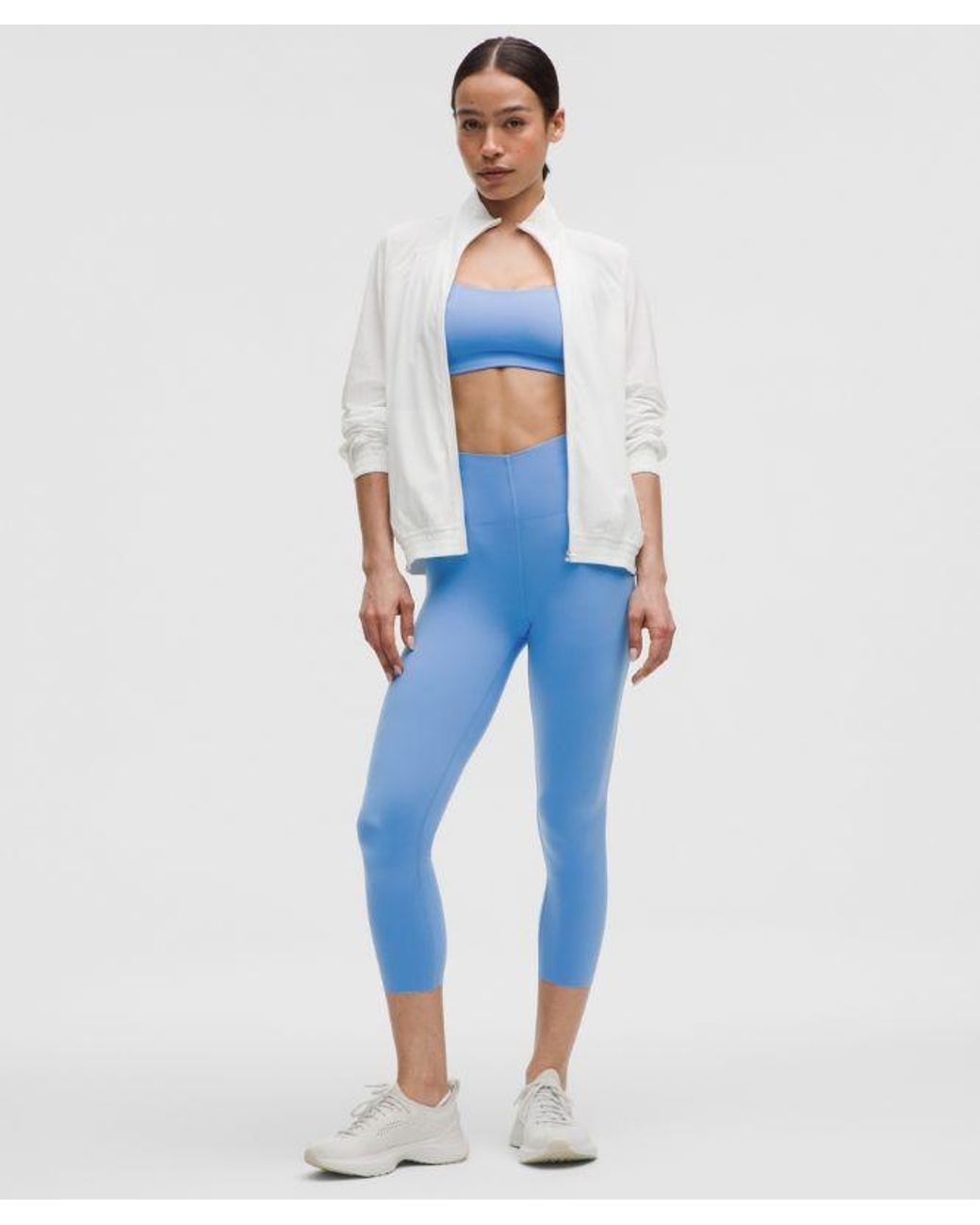lululemon athletica Blue Glow Up Super-High-Rise Crop 23"