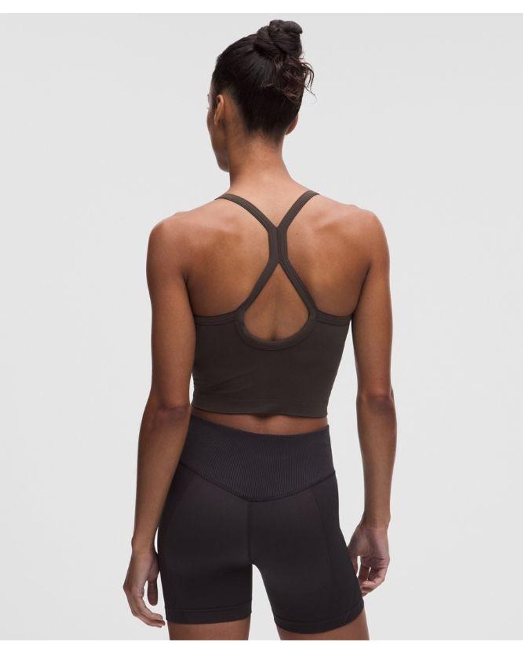 lululemon athletica Black Get Low Cross-Back Training Tank Top