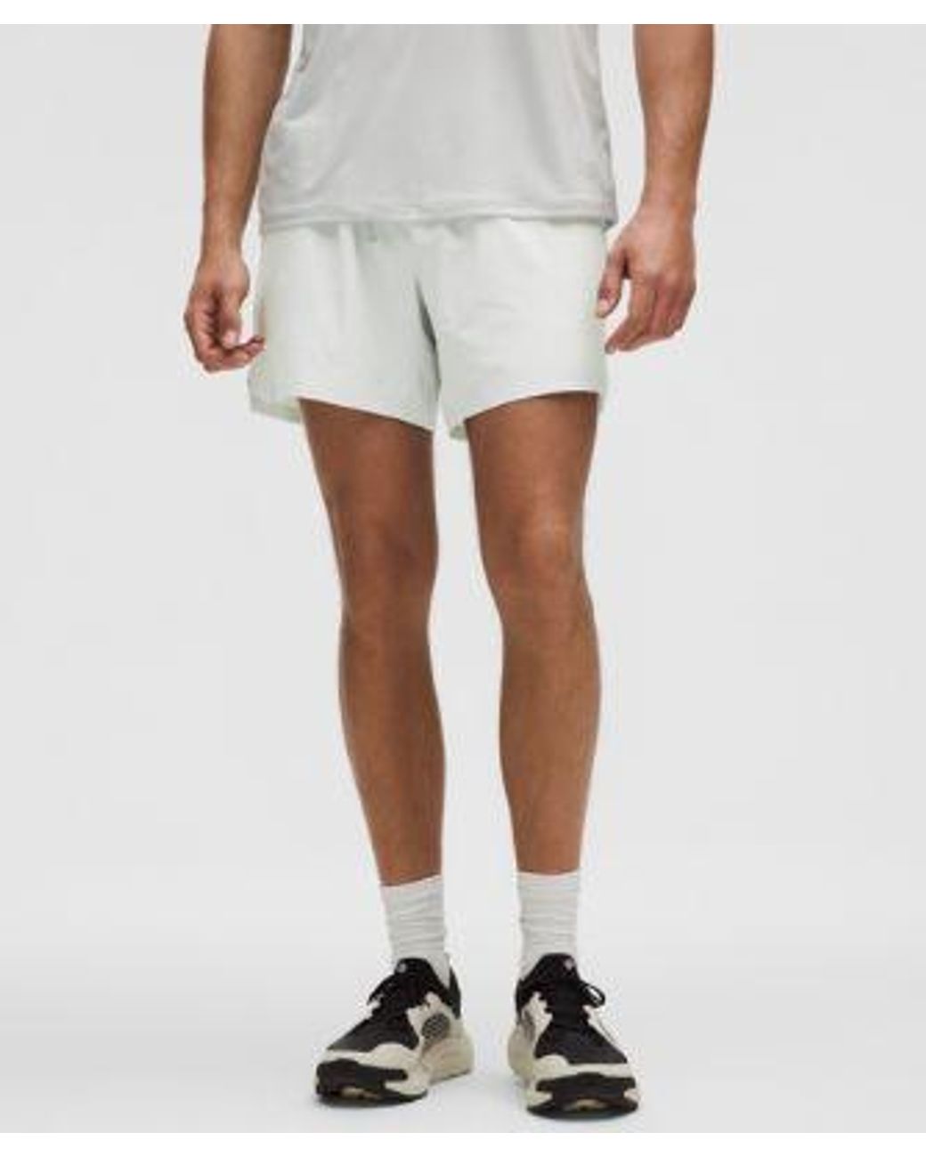 lululemon athletica White Mile Maker Ripstop Linerless Short 6" for men