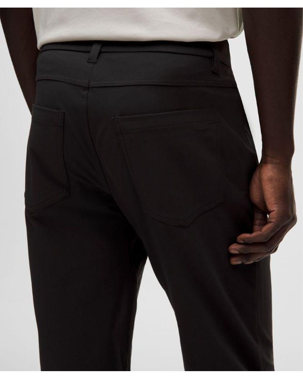 lululemon athletica White Abc Classic-Fit 5 Pocket Pant 30L for men
