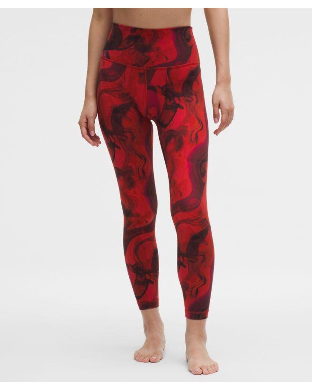 lululemon athletica Red – Lunar New Year Align High-Rise Pants – 25" – – Size 4