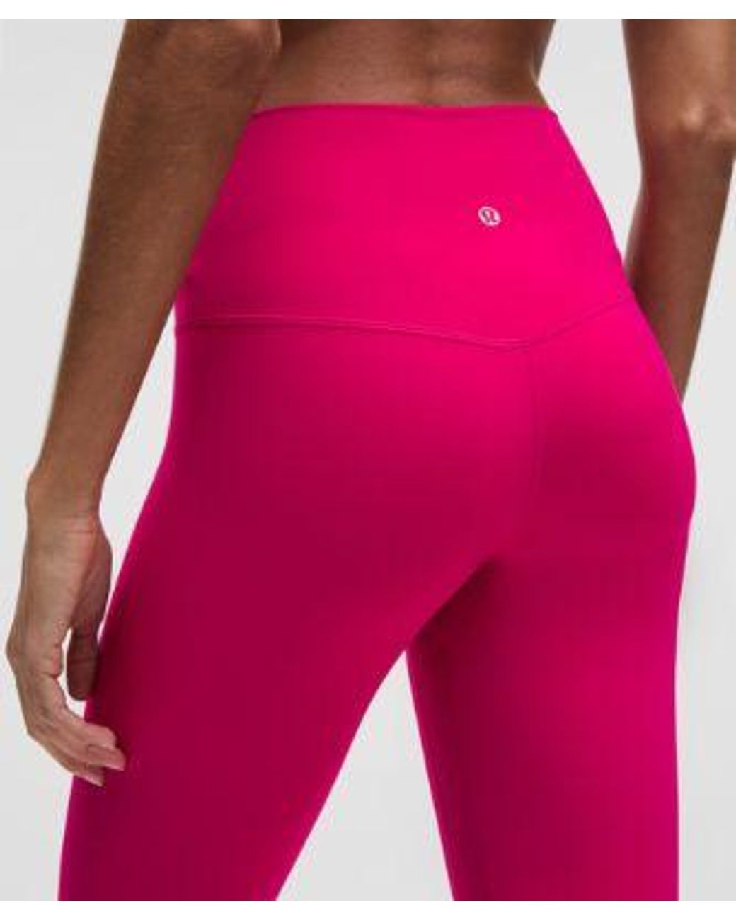 lululemon athletica Pink – Align High-Rise Crop Leggings – 23" – – Size 16