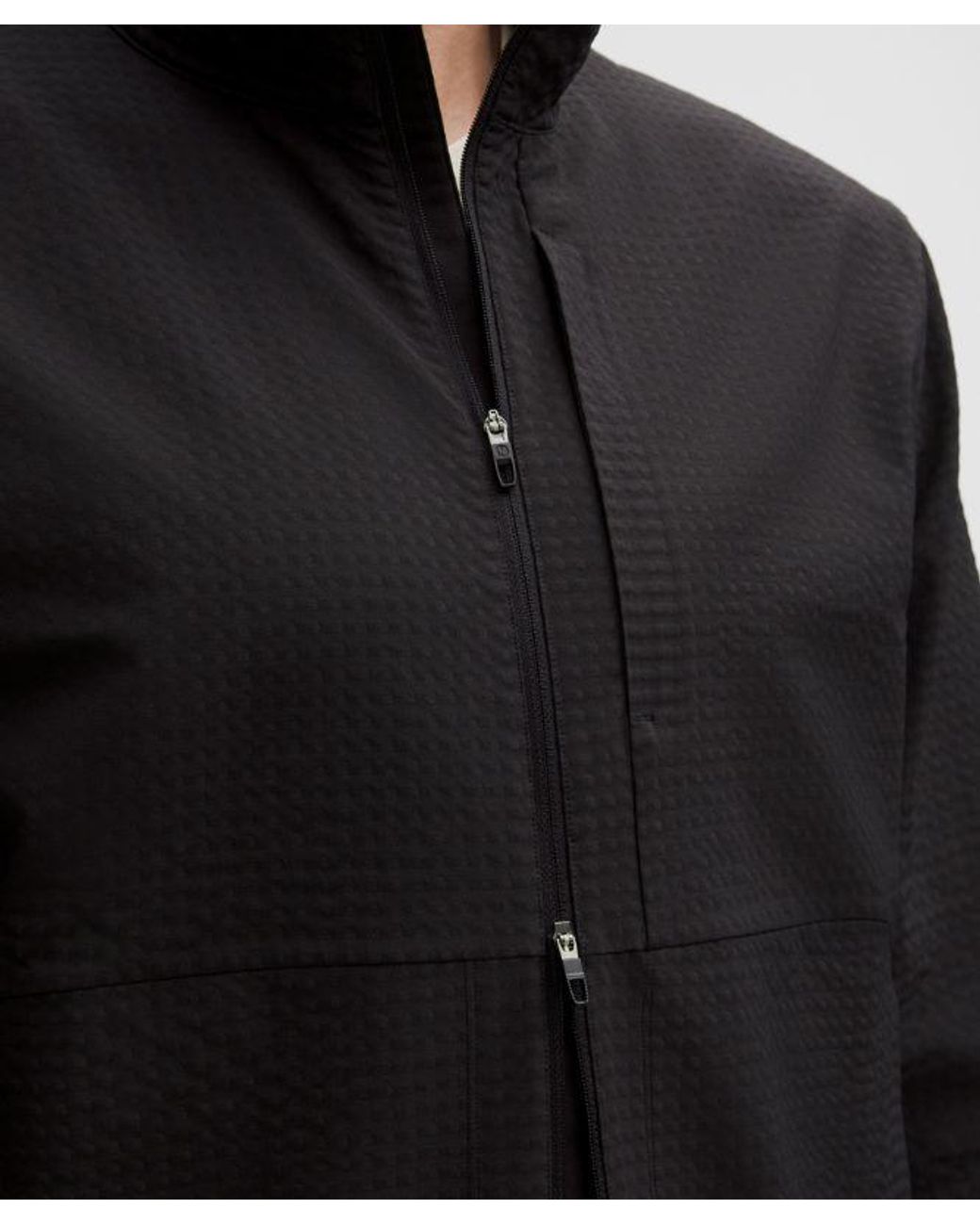 lululemon athletica Black – Grid Full-Zip Jacket – – Size Small for men