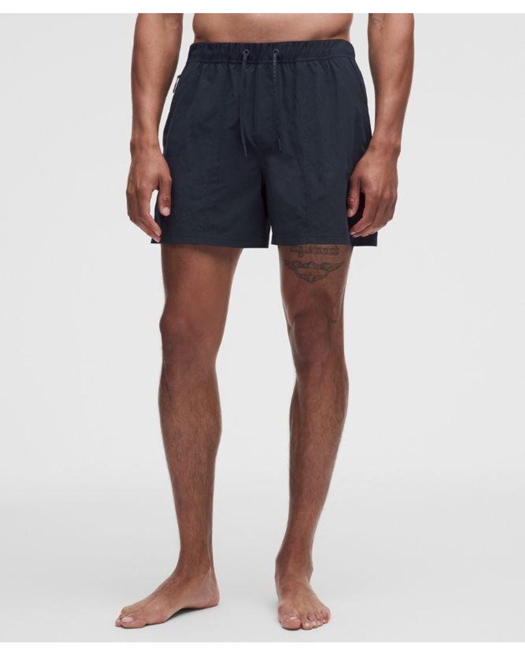 lululemon athletica White – Beach To Trail Lined Shorts – 5" – – Size Medium for men
