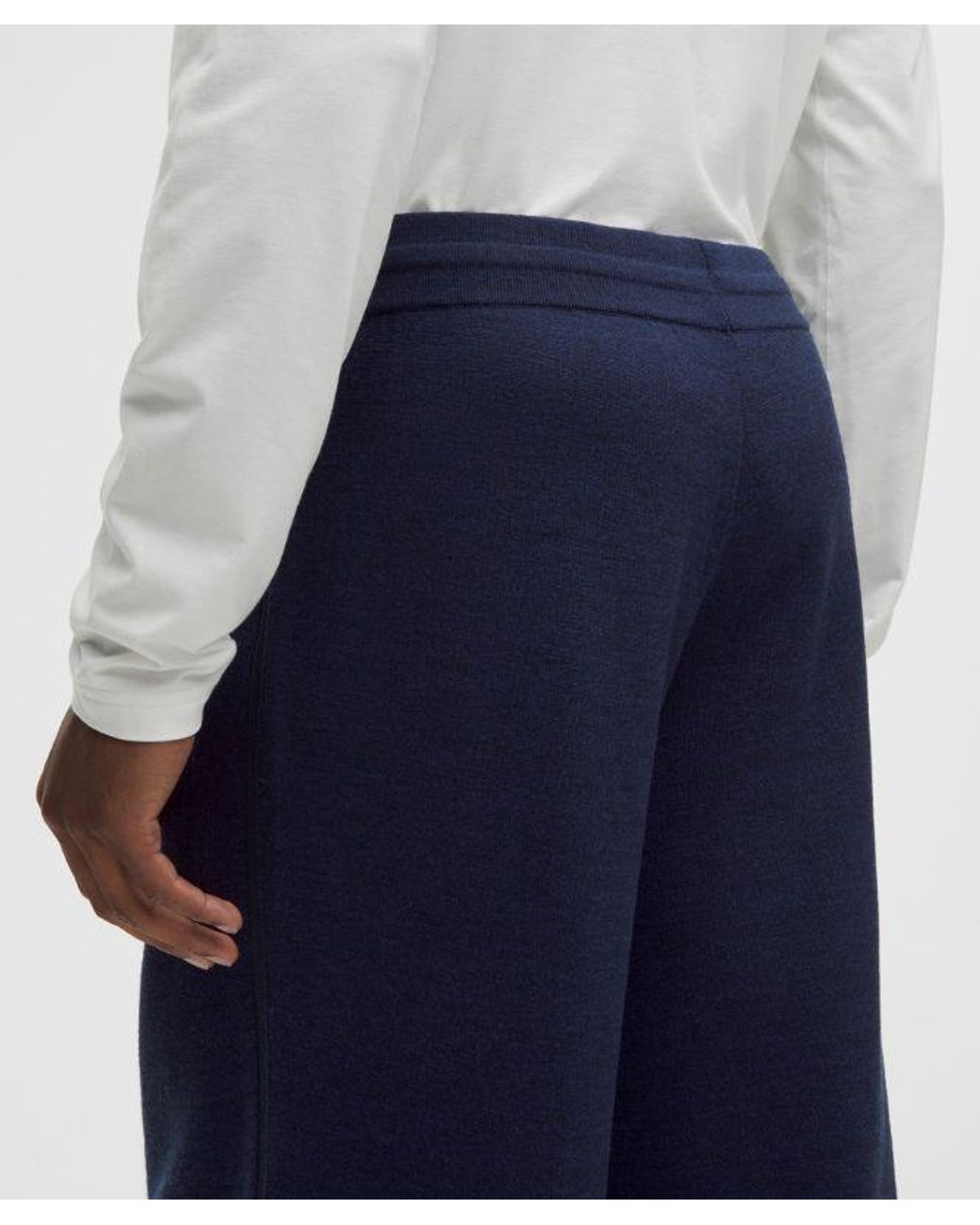 lululemon athletica Blue – Merino Knit Joggers Regular – – Size Large for men