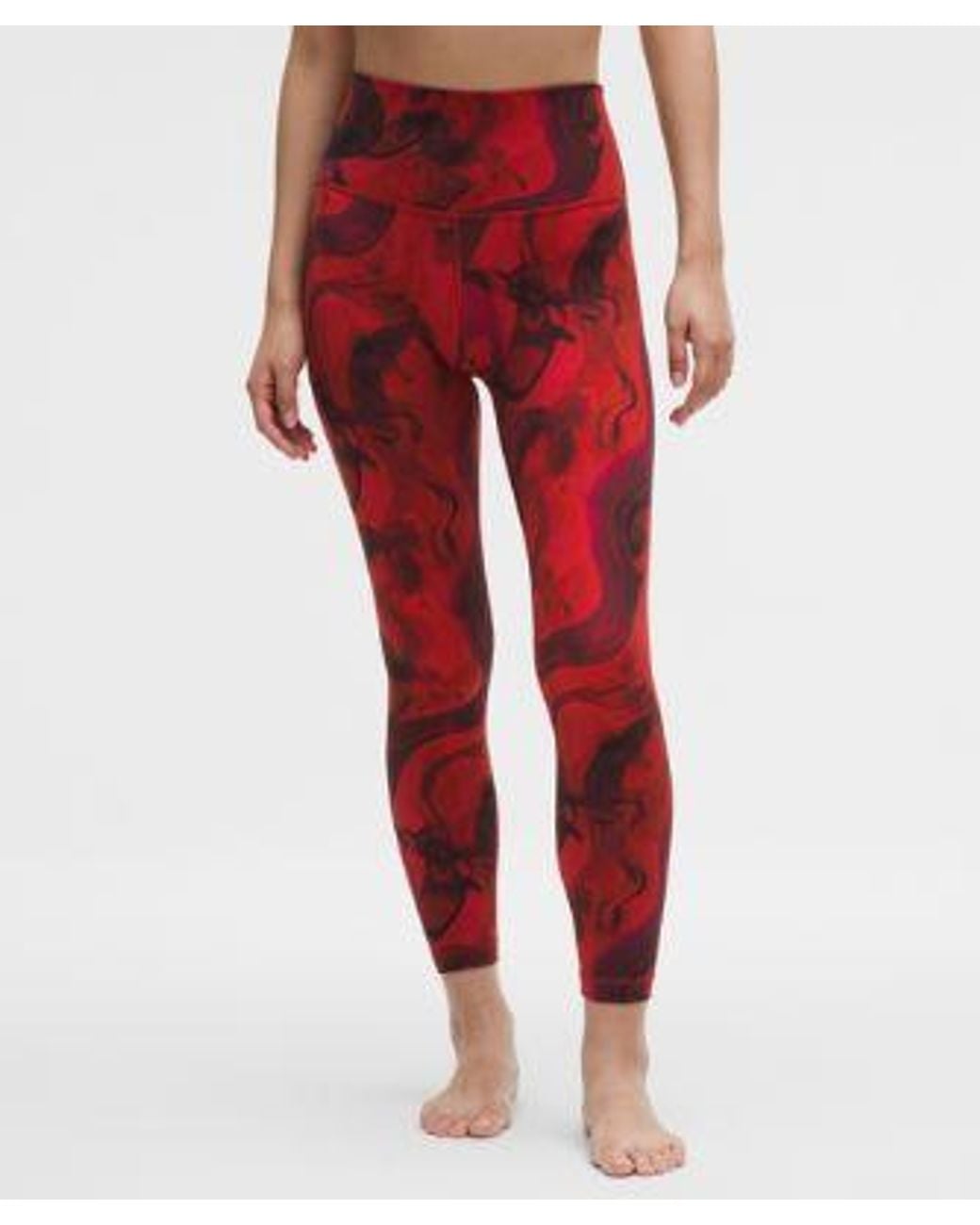 lululemon athletica Red – Lunar New Year Align High-Rise Pants – 25" – – Size 4
