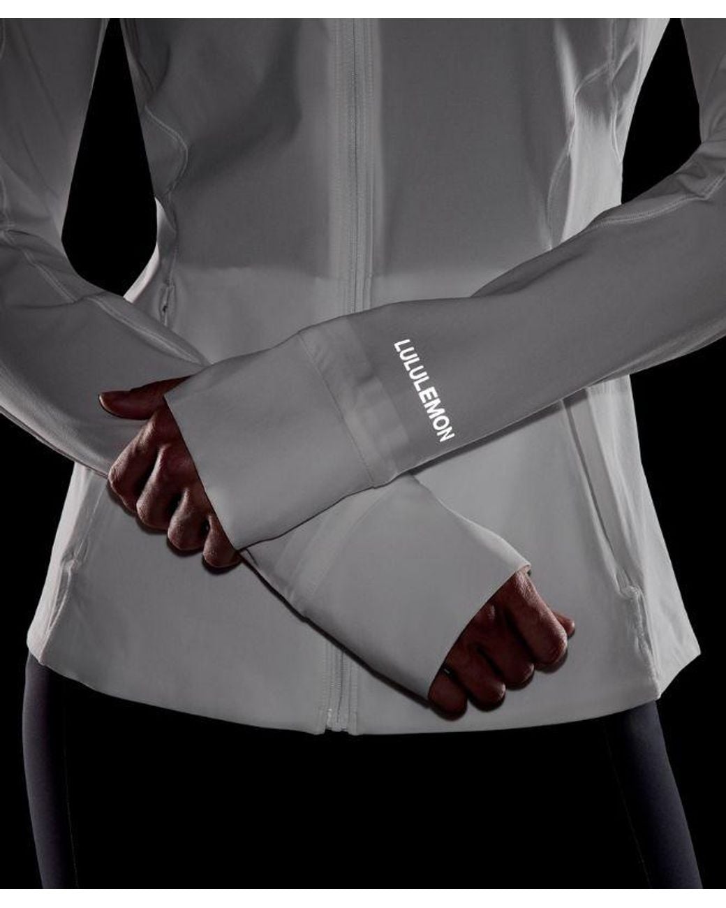 lululemon athletica White Mist Over Windbreaker