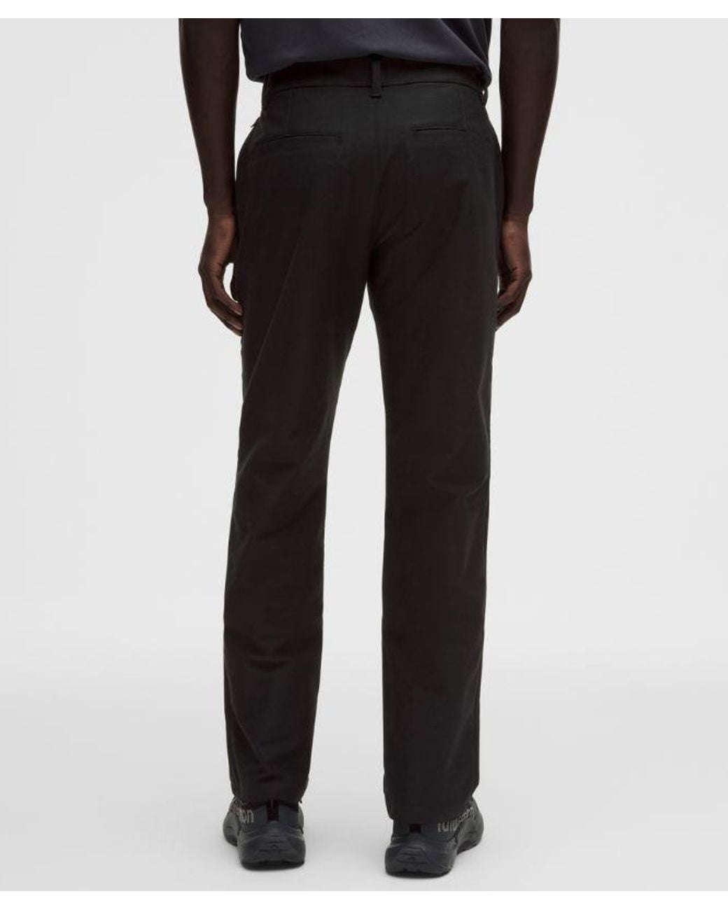 lululemon athletica Black Slacker Classic-Straight Trouser 30L for men