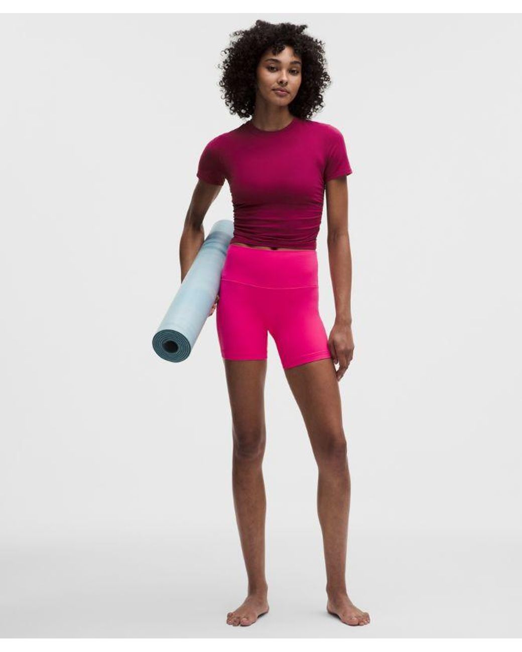 lululemon athletica Pink – All It Takes T-Shirt – – Size 4