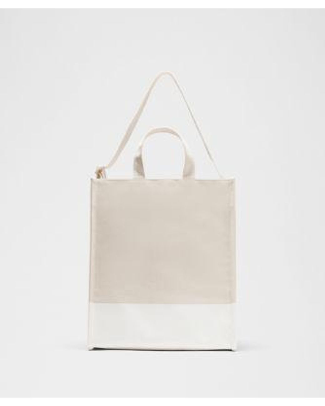 lululemon athletica White – Canvas Market Tote Bag 19L –