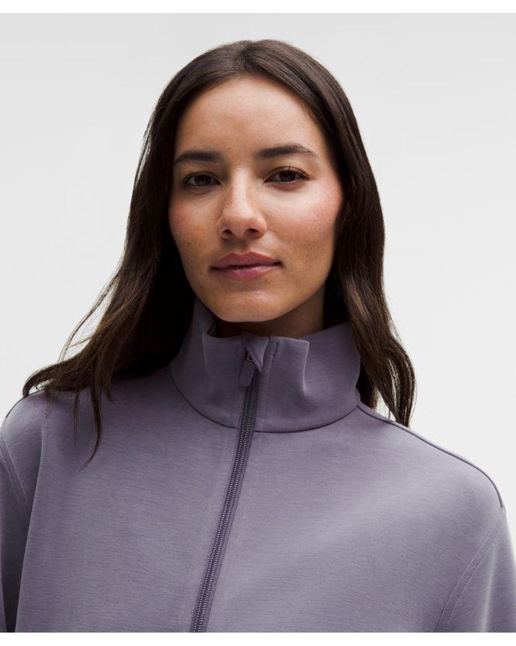 lululemon athletica Purple – Softstreme Cinch-Waist Full-Zip Jacket – – Size Small
