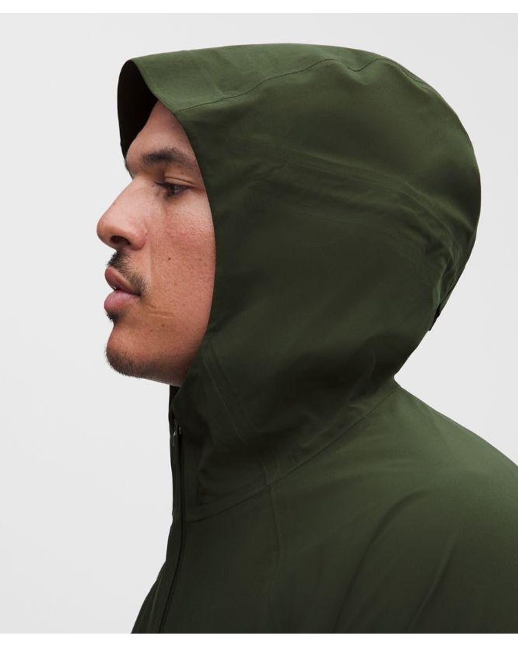 lululemon athletica Green Stretch Glyde Waterproof Jacket for men