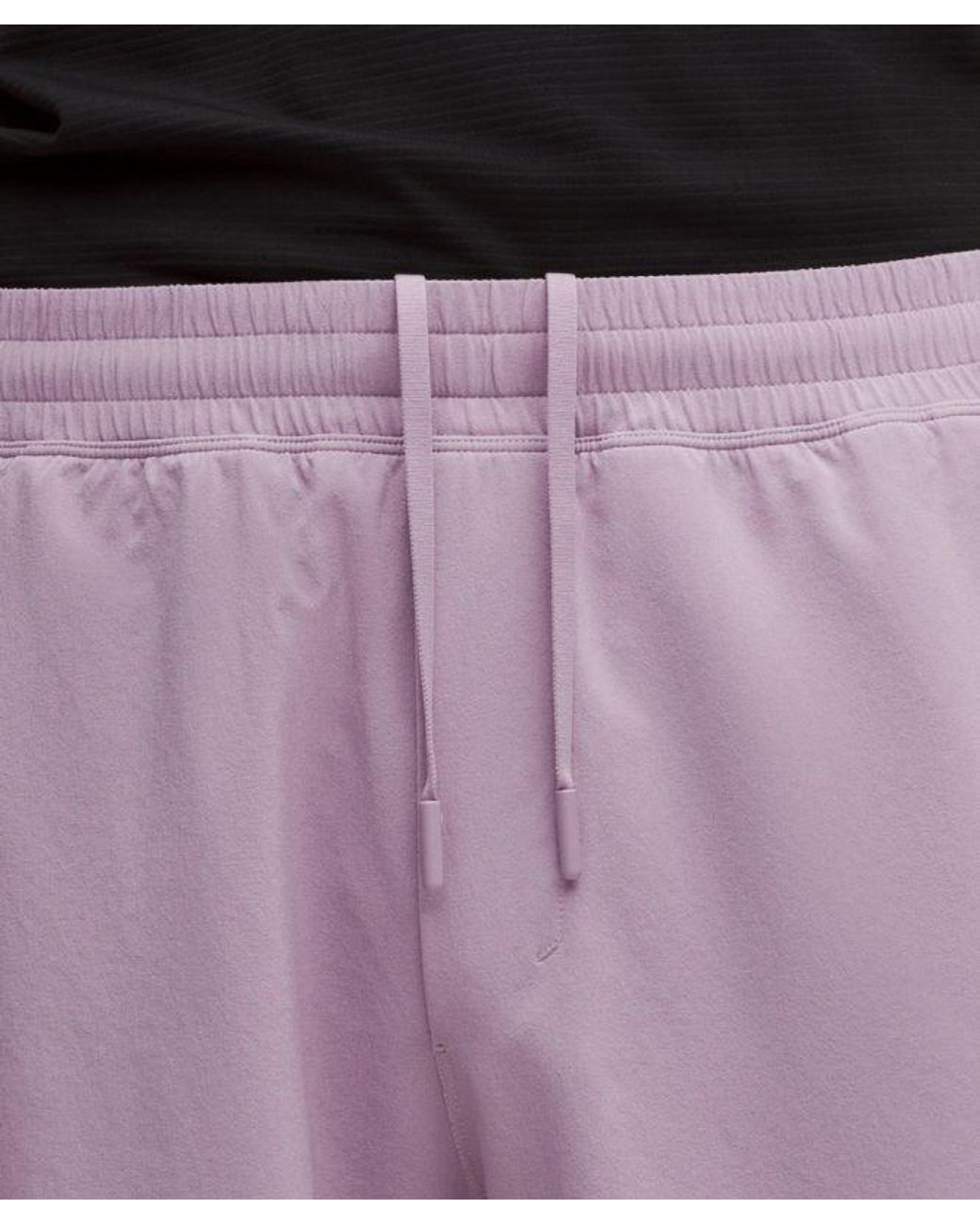 lululemon athletica Black Pace Breaker Linerless Short 7" for men