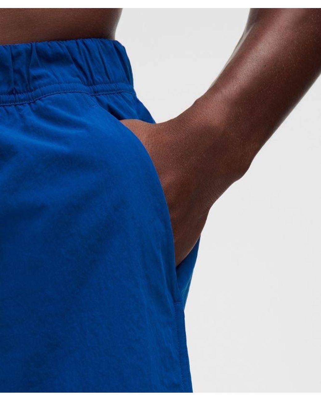 lululemon athletica Blue Beach To Trail Lined Short 5" for men