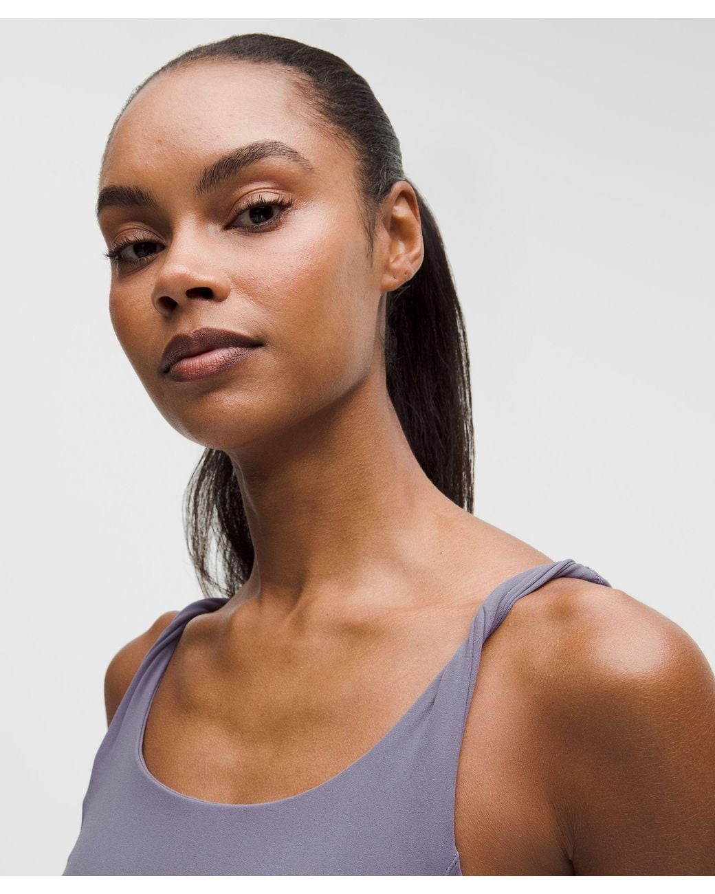 lululemon Align Twist-Strap Cropped Tank Top in Blue | Lyst