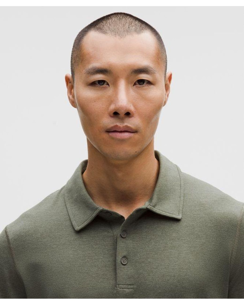 lululemon athletica Green Soft Jersey Short-Sleeve Polo Shirt for men