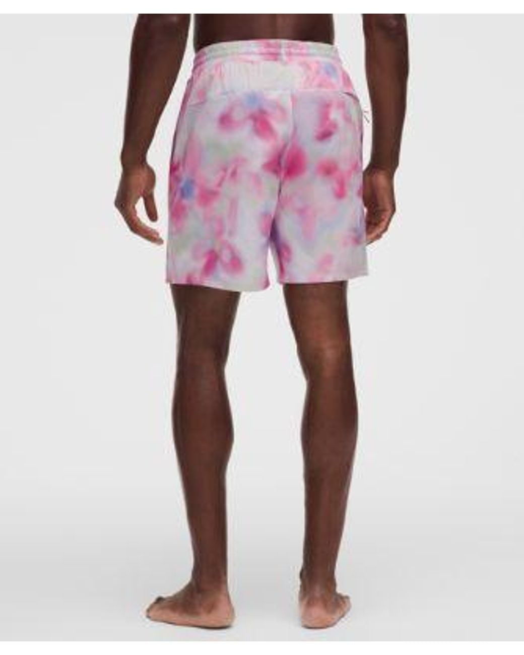 lululemon athletica Red Swim Short 7" for men