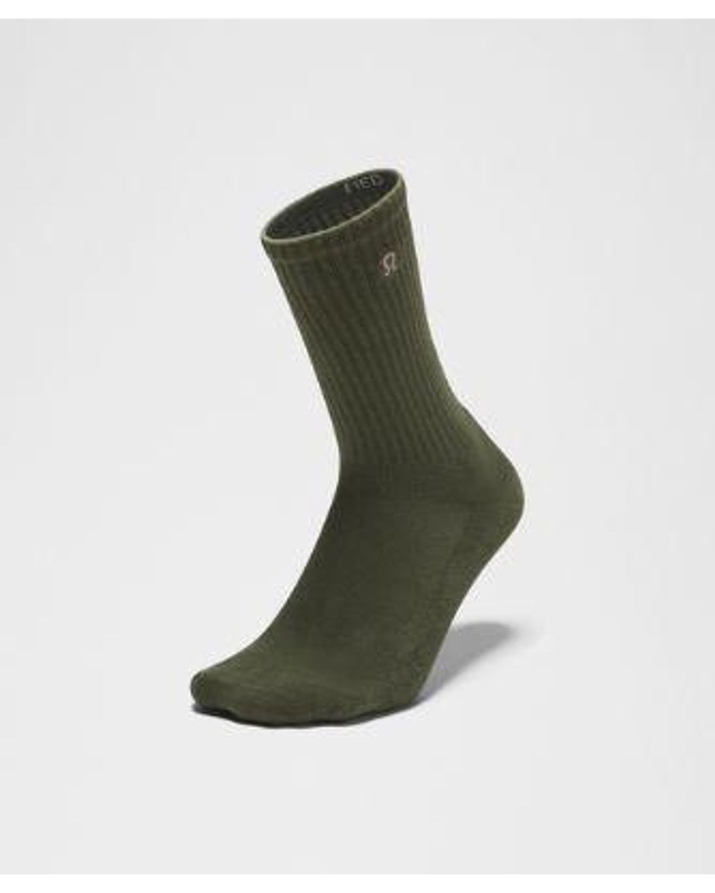 lululemon athletica White – Daily Essential Crew Socks 3 Pack – – Size Large