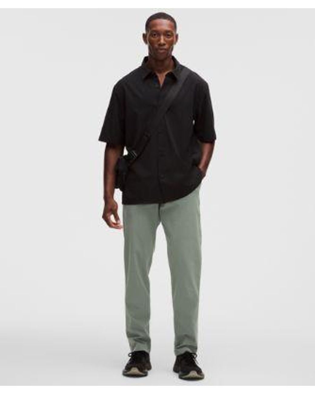 lululemon athletica Black – Abc Classic-Fit Trousers 32L – /Pastel – Size 12 for men
