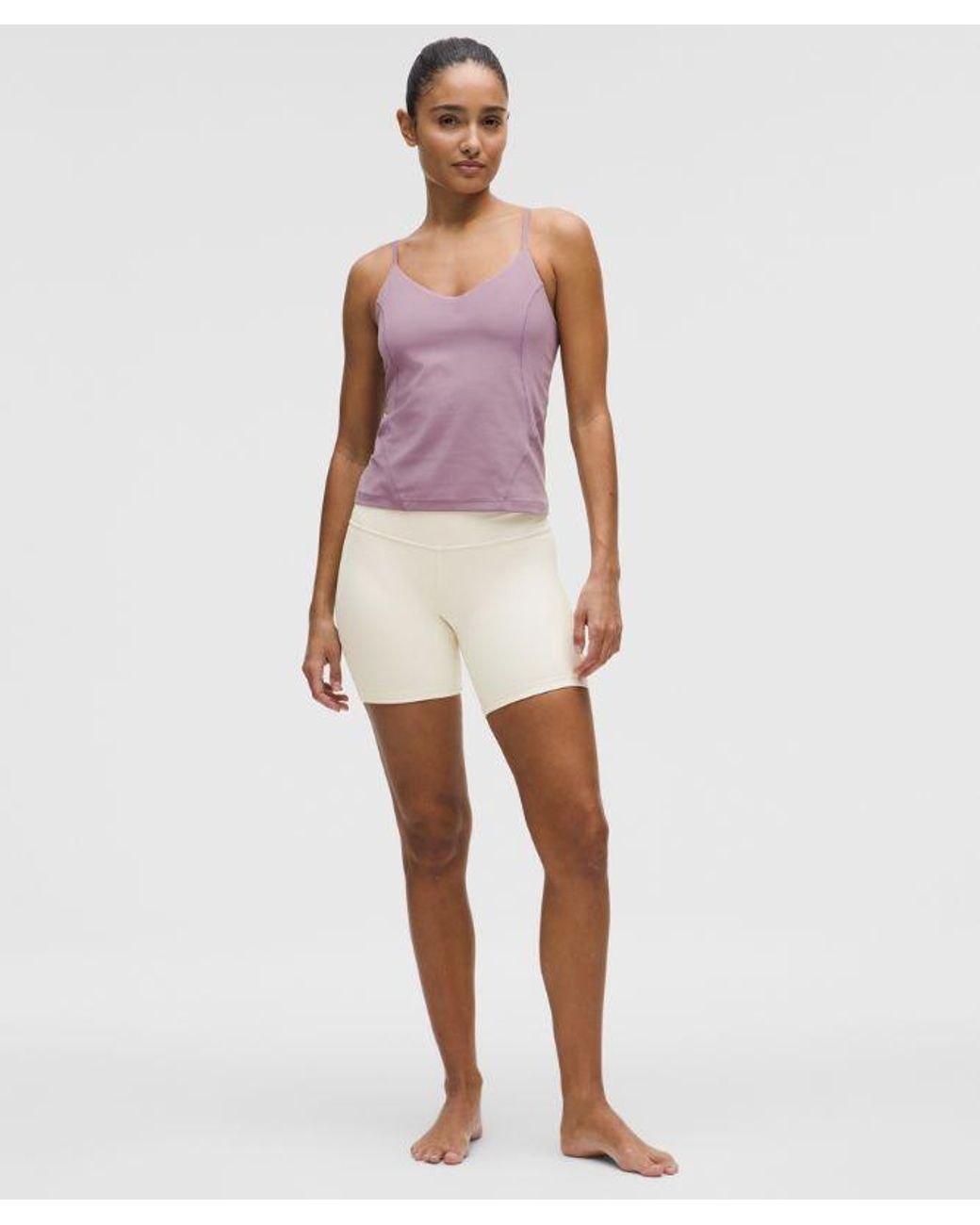 lululemon athletica White – Align High-Rise Shorts – 6" – – Size 4
